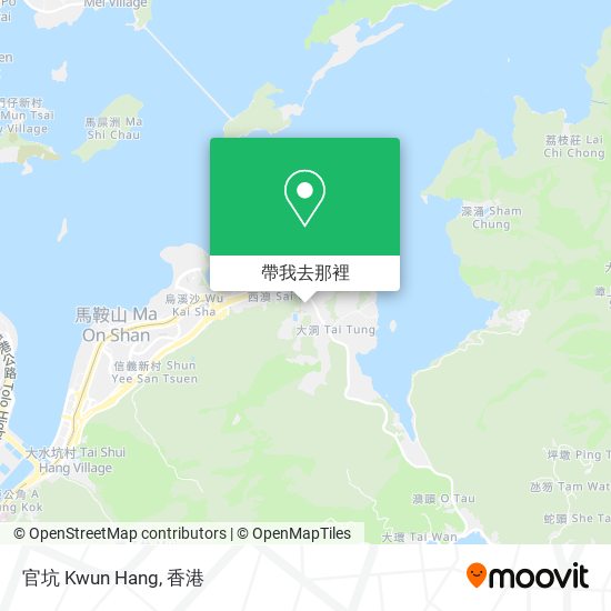 官坑 Kwun Hang地圖