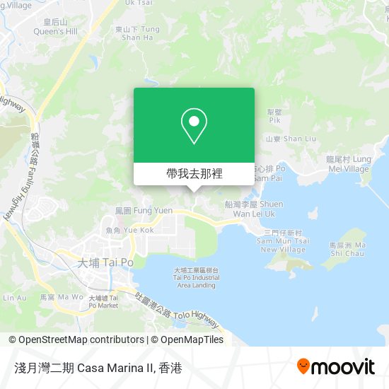 淺月灣二期 Casa Marina II地圖