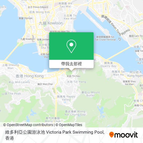 維多利亞公園游泳池 Victoria Park Swimming Pool地圖