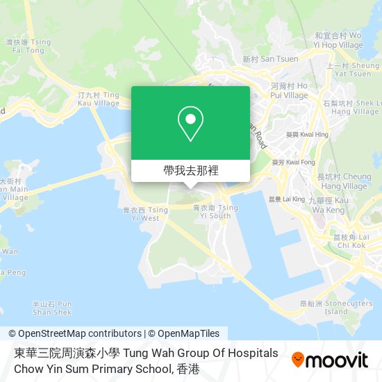 東華三院周演森小學 Tung Wah Group Of Hospitals Chow Yin Sum Primary School地圖