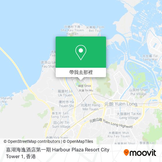 嘉湖海逸酒店第一期 Harbour Plaza Resort City Tower 1地圖
