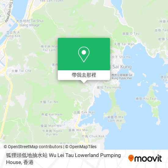 狐狸頭低地抽水站 Wu Lei Tau Lowerland Pumping House地圖