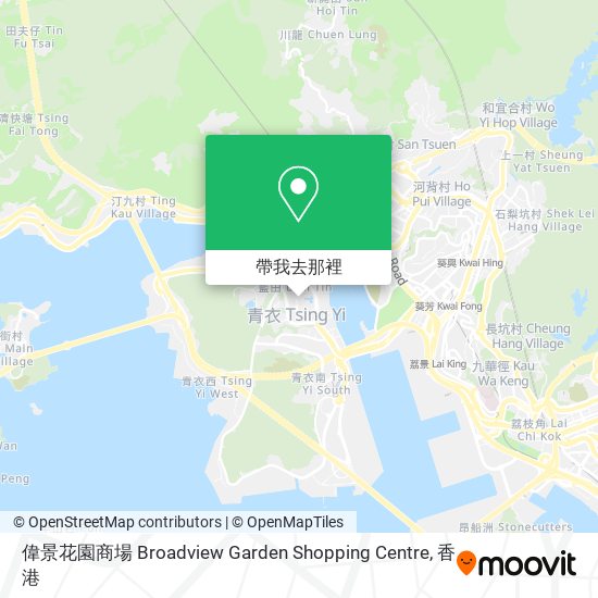 偉景花園商場 Broadview Garden Shopping Centre地圖