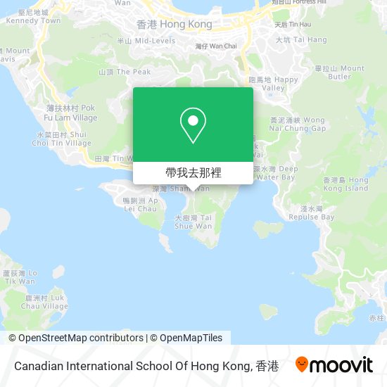 Canadian International School Of Hong Kong地圖
