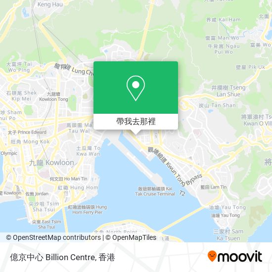 億京中心 Billion Centre地圖