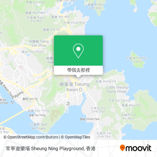 常寧遊樂場 Sheung Ning Playground地圖