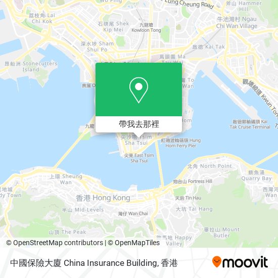 中國保險大廈 China Insurance Building地圖