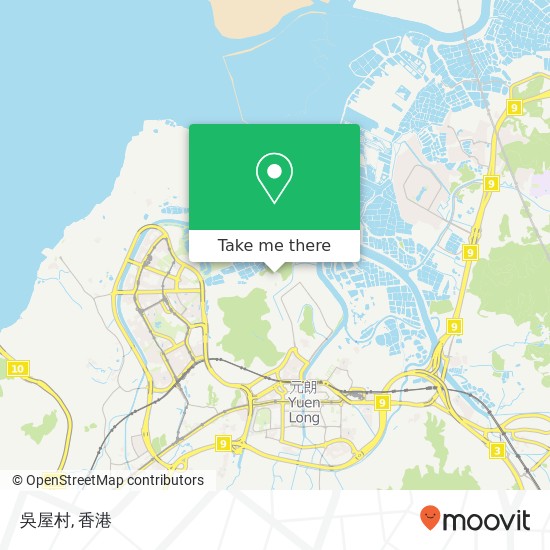 吳屋村地圖