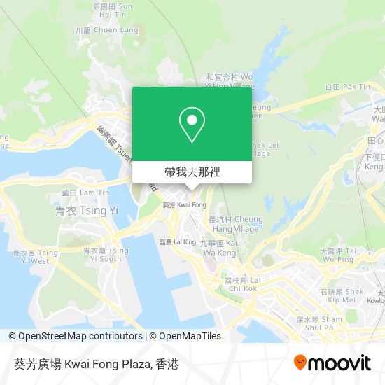 葵芳廣場 Kwai Fong Plaza地圖