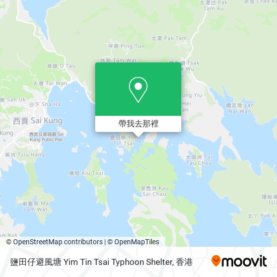 鹽田仔避風塘 Yim Tin Tsai Typhoon Shelter地圖