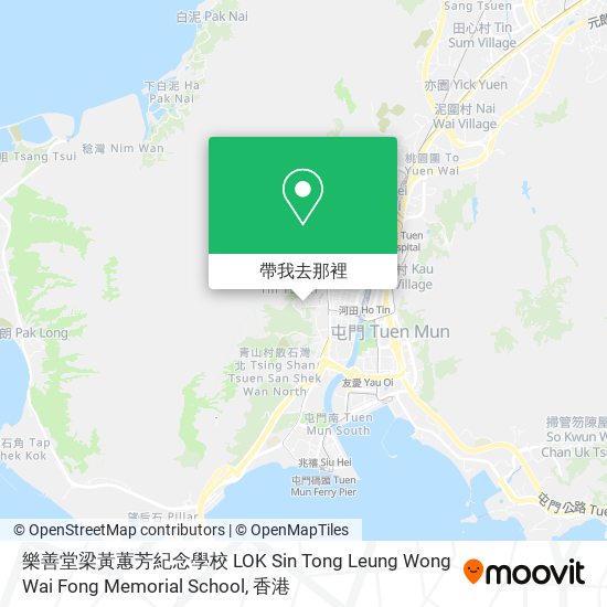 樂善堂梁黃蕙芳紀念學校 LOK Sin Tong Leung Wong Wai Fong Memorial School地圖