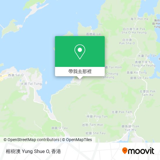 榕樹澳 Yung Shue O地圖