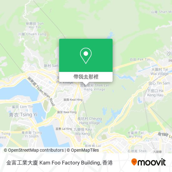 金富工業大廈 Kam Foo Factory Building地圖