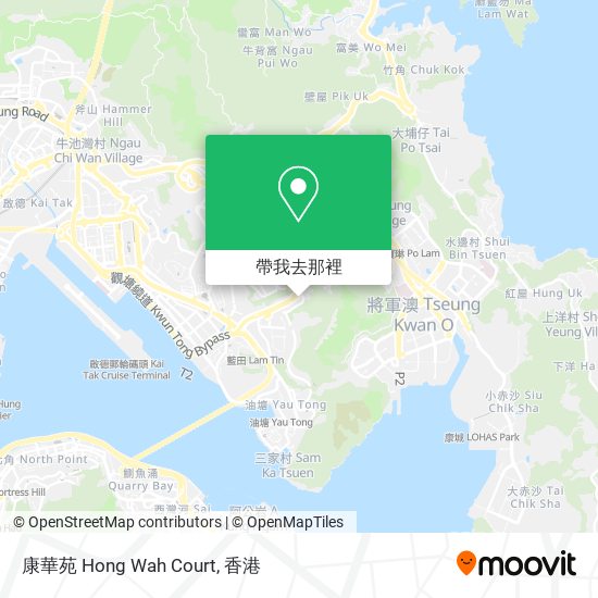 康華苑 Hong Wah Court地圖