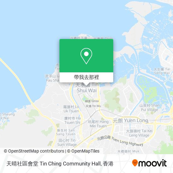 天晴社區會堂 Tin Ching Community Hall地圖