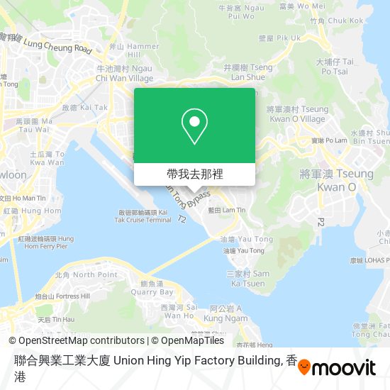 聯合興業工業大廈 Union Hing Yip Factory Building地圖