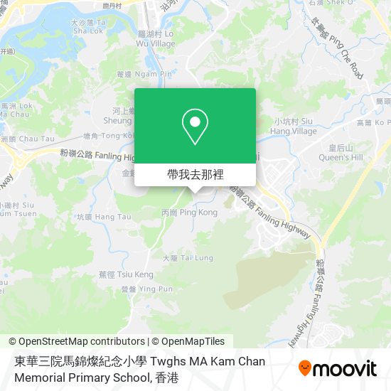 東華三院馬錦燦紀念小學 Twghs MA Kam Chan Memorial Primary School地圖