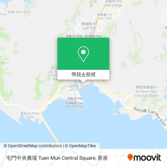 屯門中央廣場 Tuen Mun Central Square地圖