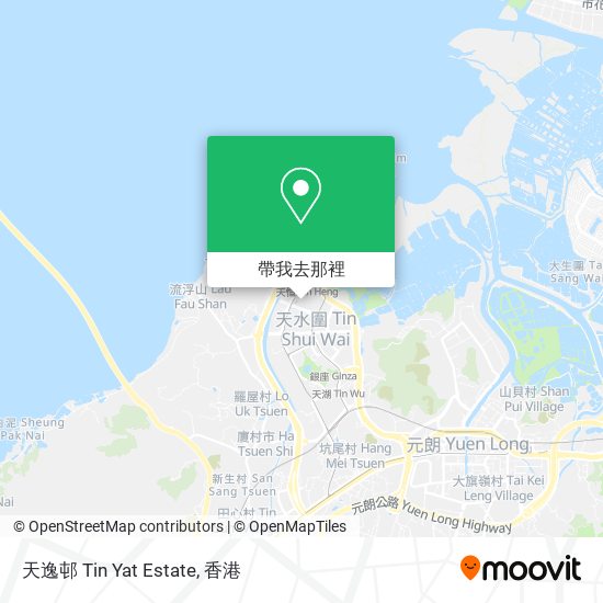 天逸邨 Tin Yat Estate地圖