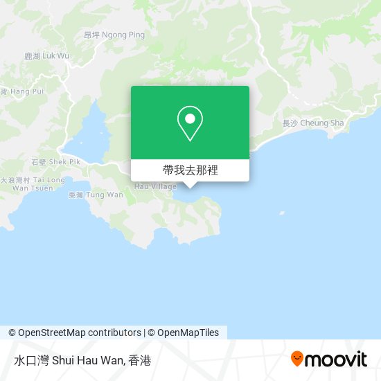 水口灣 Shui Hau Wan地圖