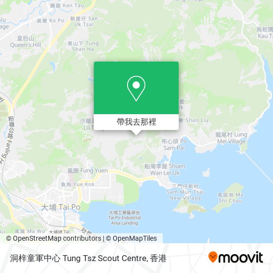 洞梓童軍中心 Tung Tsz Scout Centre地圖