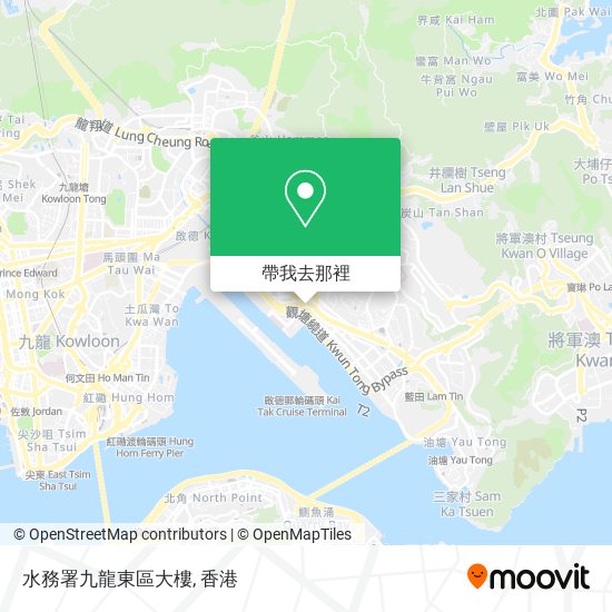 水務署九龍東區大樓地圖