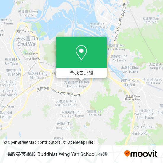 佛教榮茵學校 Buddhist Wing Yan School地圖