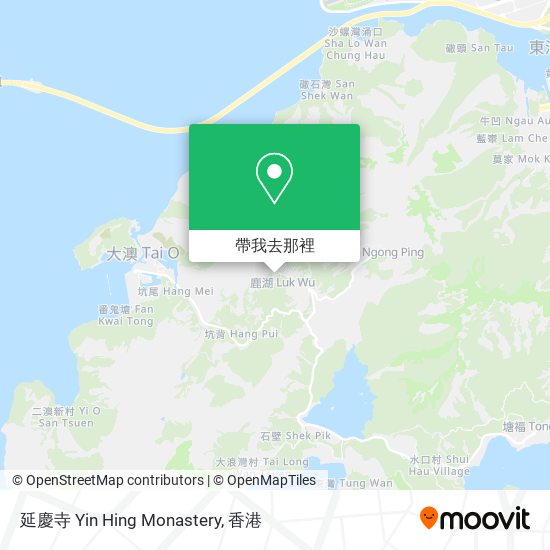 延慶寺 Yin Hing Monastery地圖