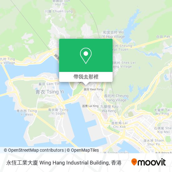 永恆工業大廈 Wing Hang Industrial Building地圖