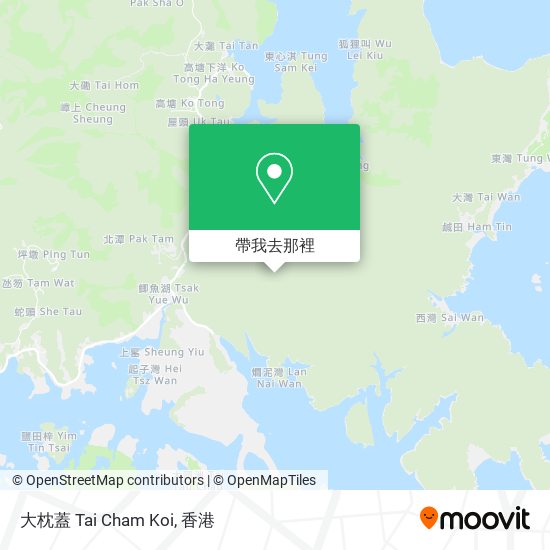 大枕蓋 Tai Cham Koi地圖