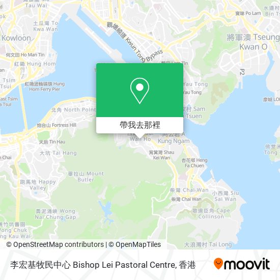 李宏基牧民中心 Bishop Lei Pastoral Centre地圖