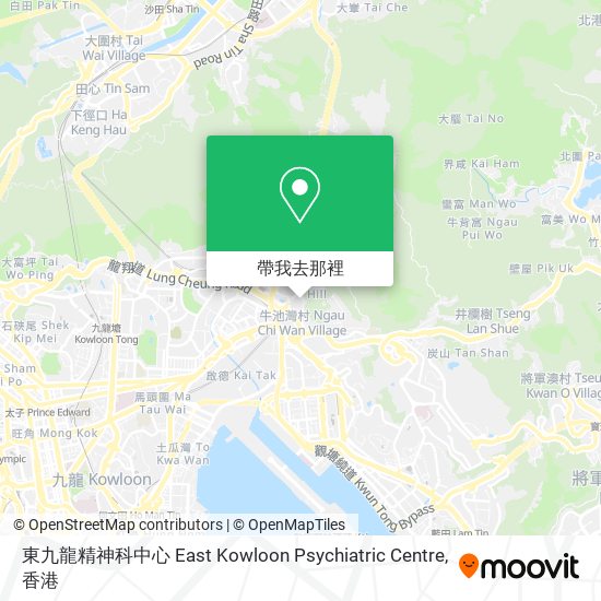 東九龍精神科中心 East Kowloon Psychiatric Centre地圖