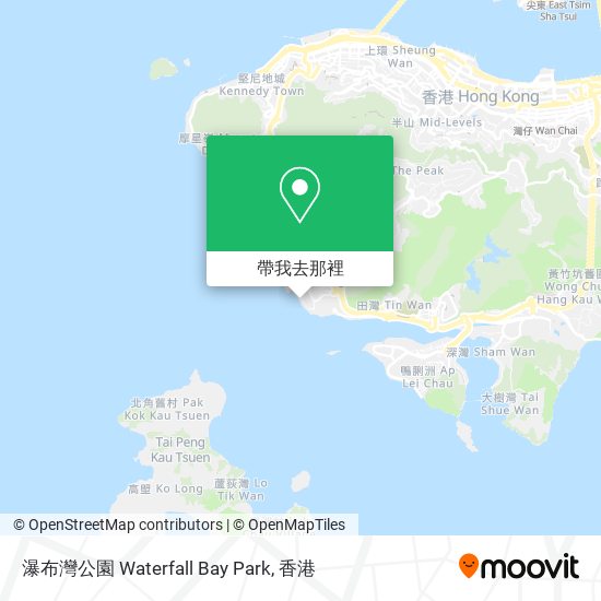 瀑布灣公園 Waterfall Bay Park地圖