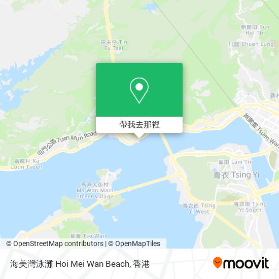 海美灣泳灘 Hoi Mei Wan Beach地圖