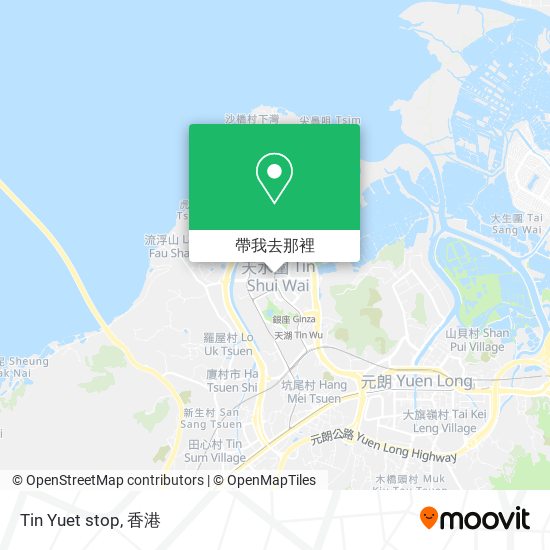 Tin Yuet stop地圖