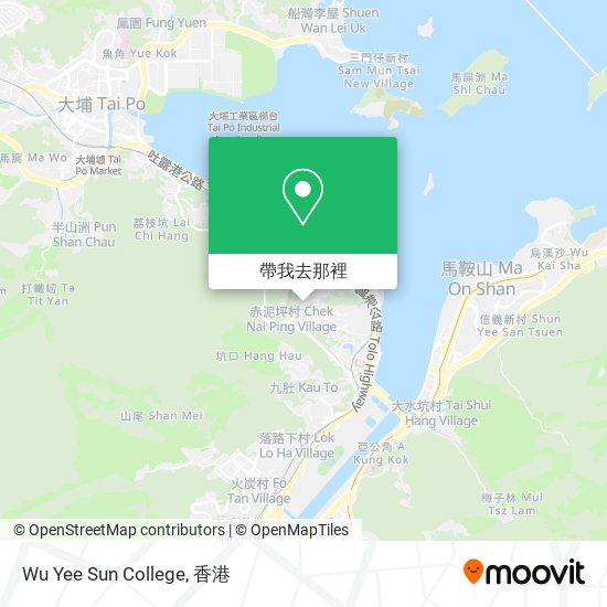 Wu Yee Sun College地圖