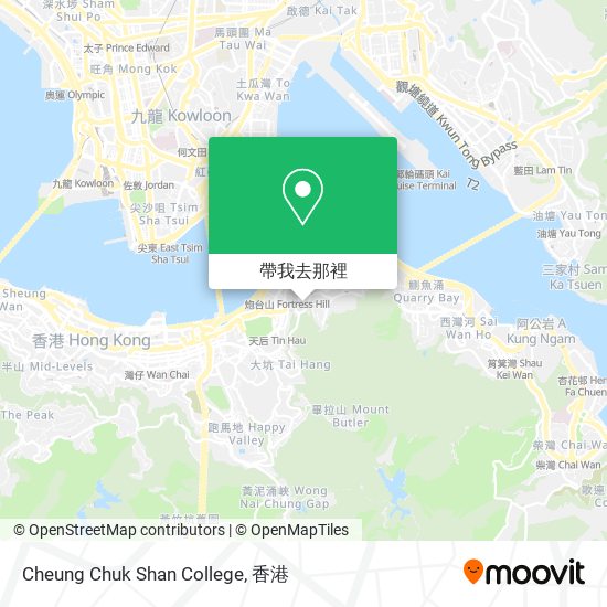 Cheung Chuk Shan College地圖