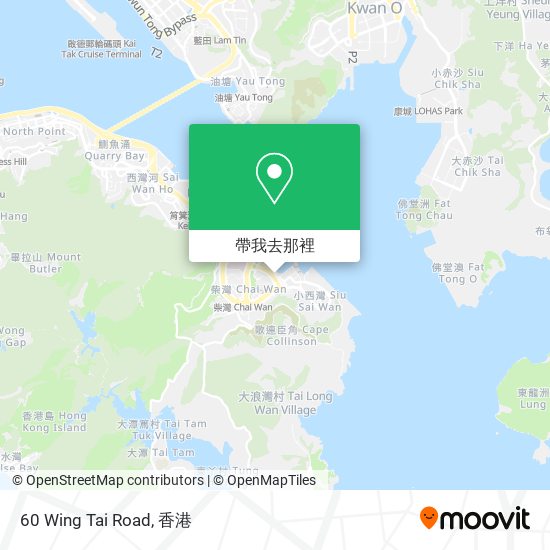 60 Wing Tai Road地圖