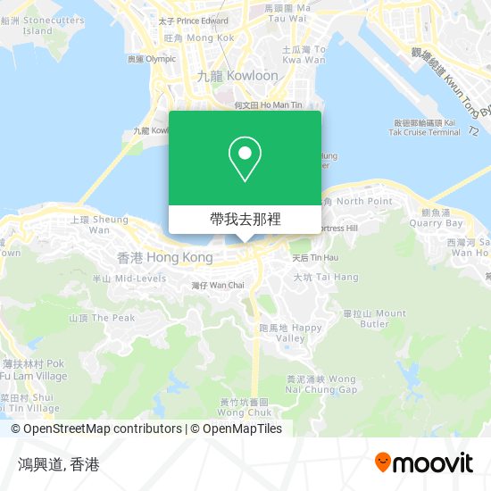 鴻興道地圖