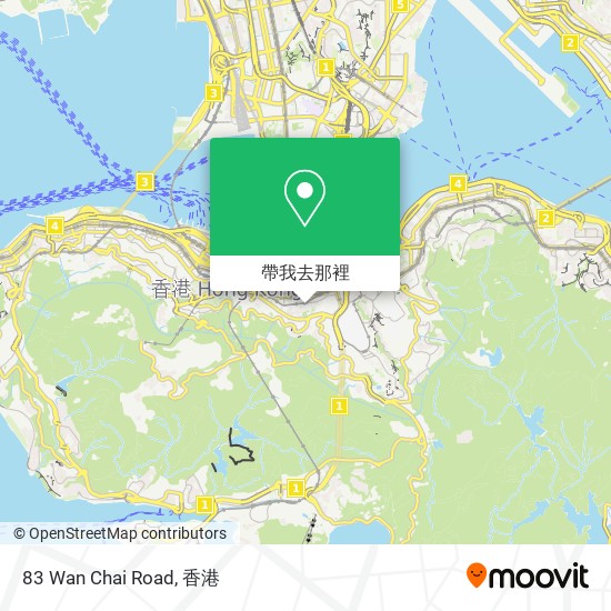 83 Wan Chai Road地圖