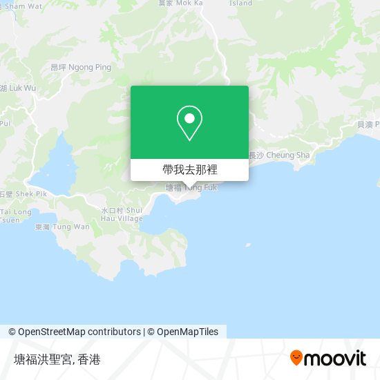 塘福洪聖宮地圖