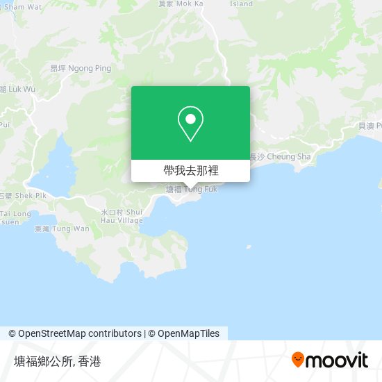 塘福鄉公所地圖