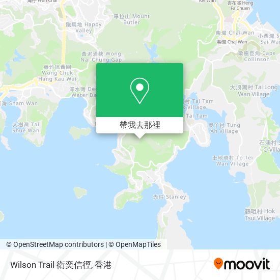 Wilson Trail 衛奕信徑地圖