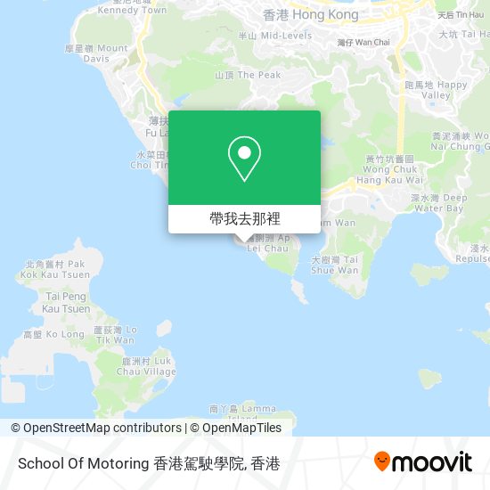 School Of Motoring 香港駕駛學院地圖