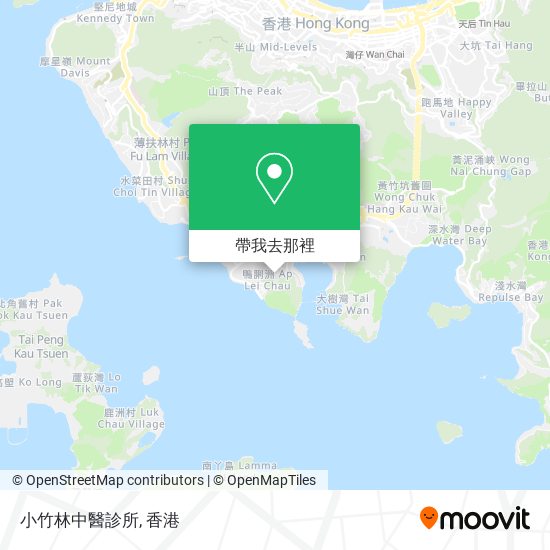 小竹林中醫診所地圖