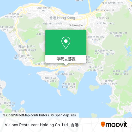 Visions Restaurant Holding Co. Ltd.地圖