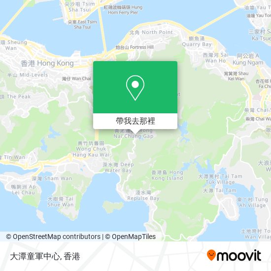 大潭童軍中心地圖