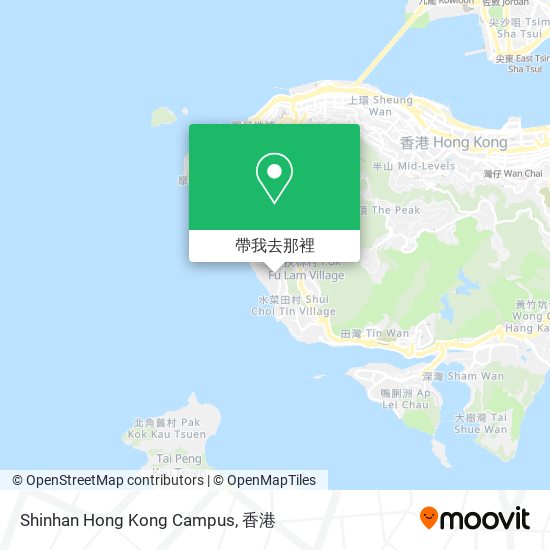 Shinhan Hong Kong Campus地圖