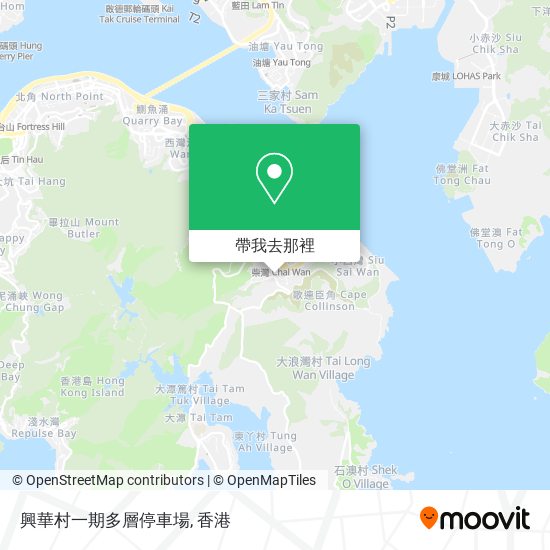 興華村一期多層停車場地圖