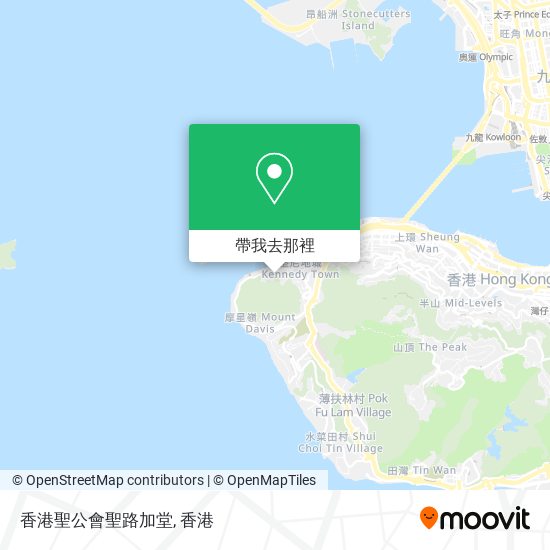 香港聖公會聖路加堂地圖